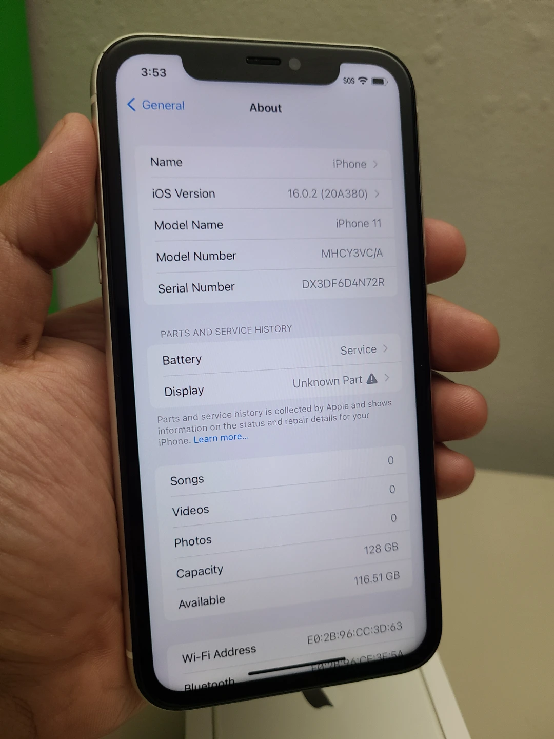 Apple iPhone 11 White 128 GB - photo 5