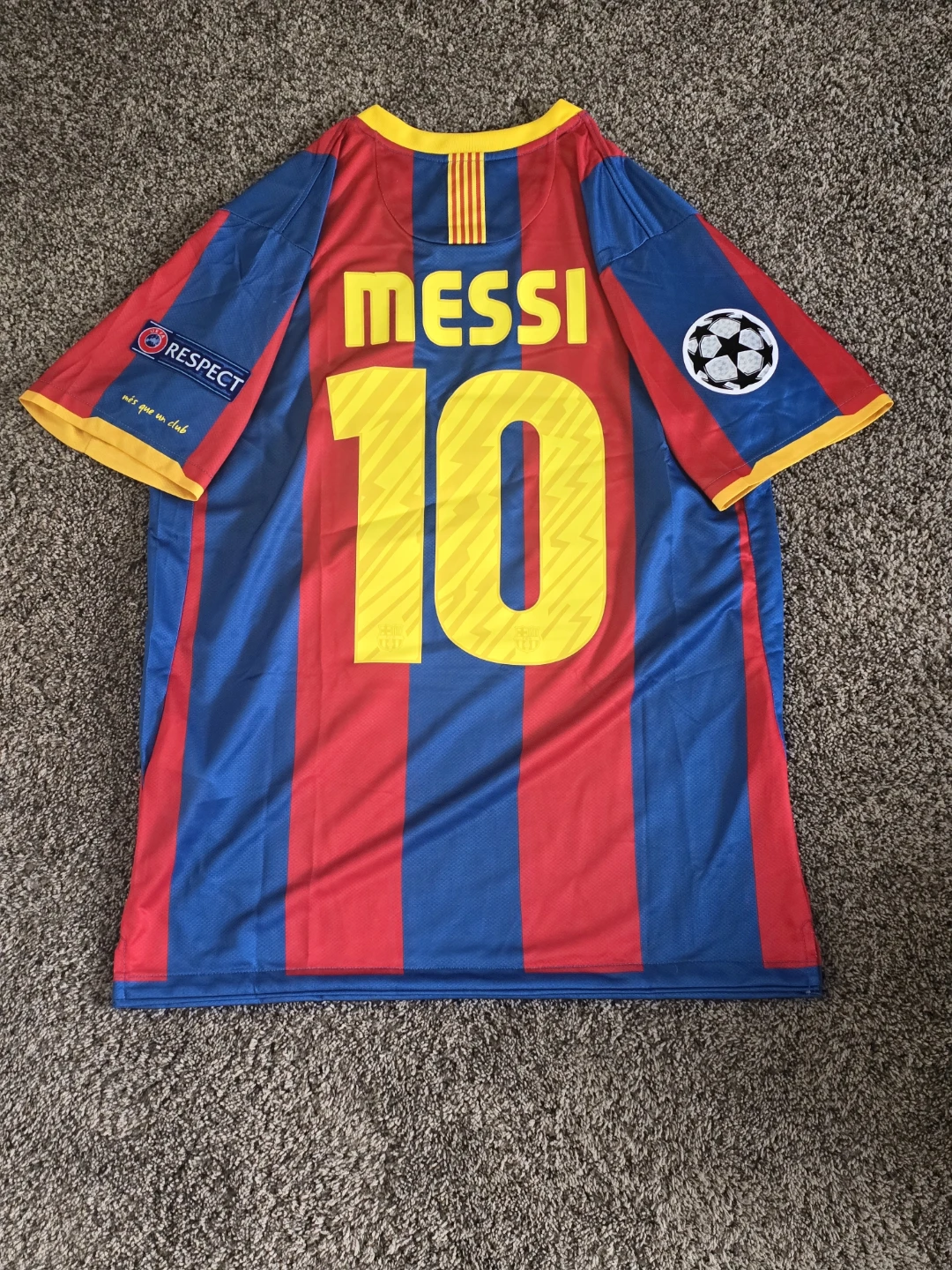 Nike FC Barcelona Messi 10 Jersey