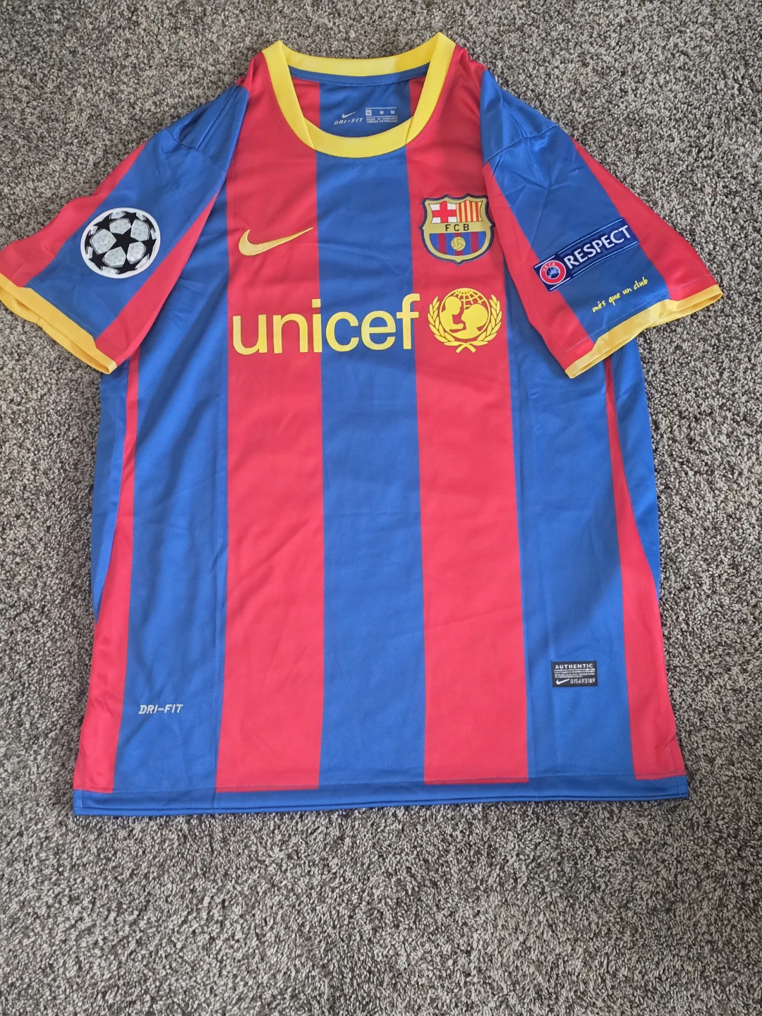 Nike FC Barcelona Messi 10 Jersey - photo 4