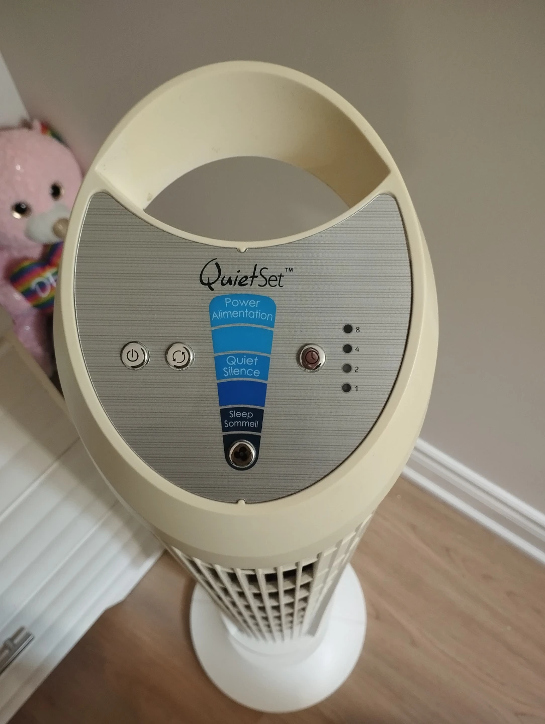 2 tower fans with remote