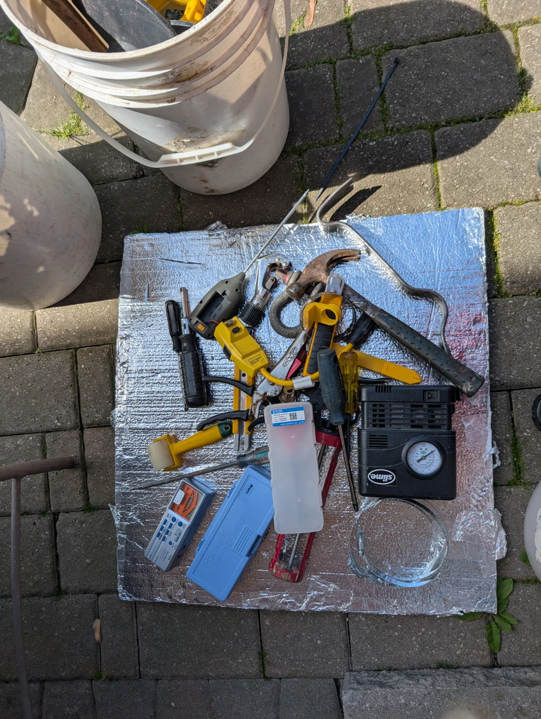 Assorted Tools Including Power Drill and Hand Tools - photo 4