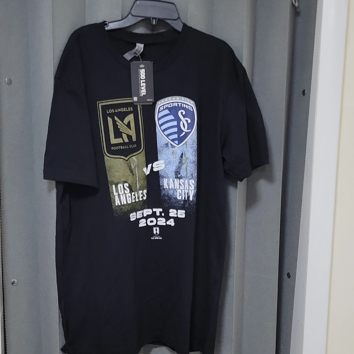 500 LEVEL LAFC vs. Sporting KC Soccer T-Shirt