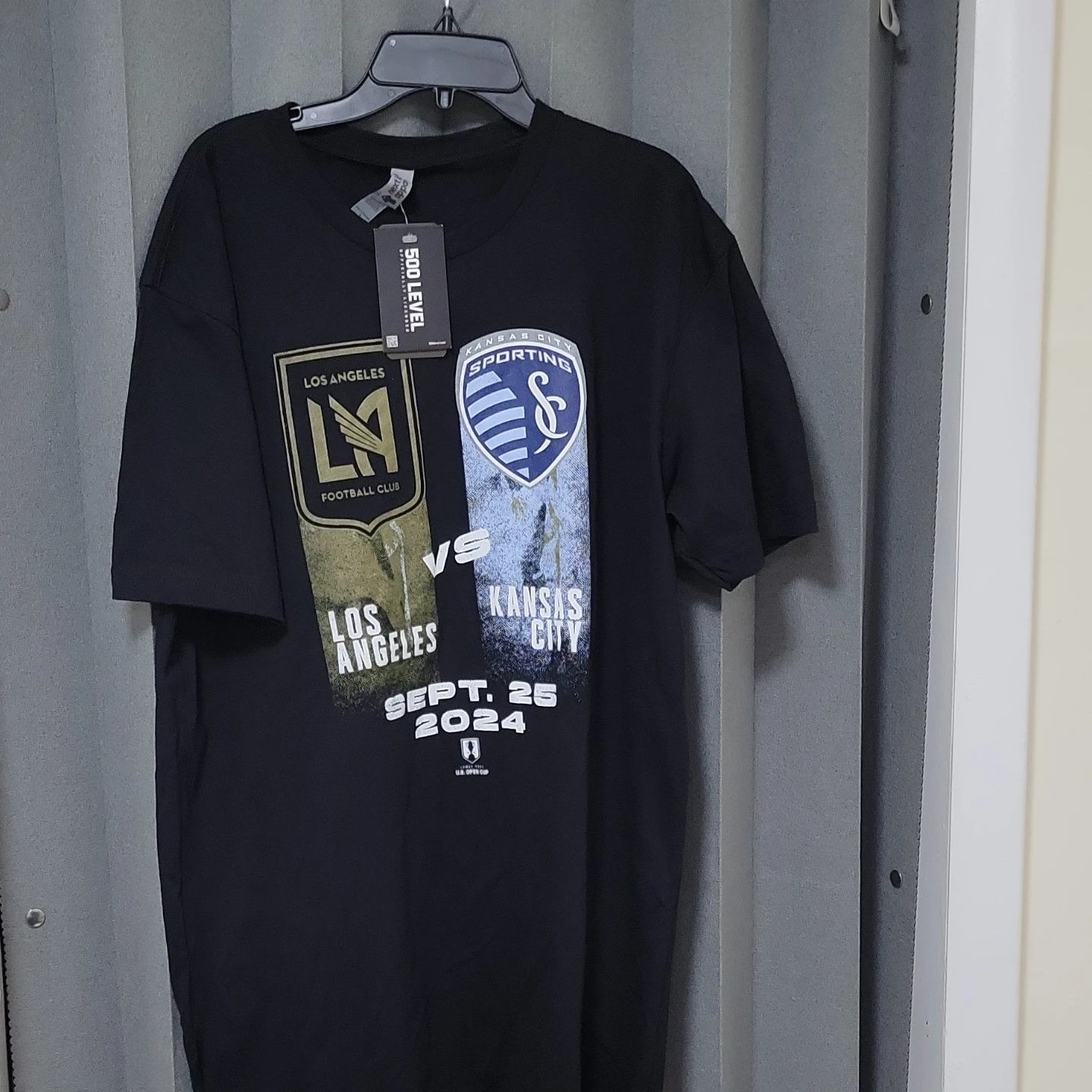 500 LEVEL LAFC vs. Sporting KC Soccer T-Shirt - photo 2