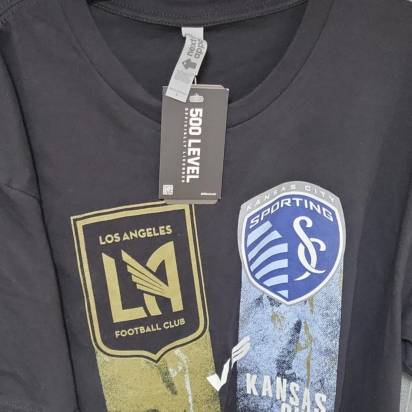 500 LEVEL LAFC vs. Sporting KC Soccer T-Shirt - photo 3