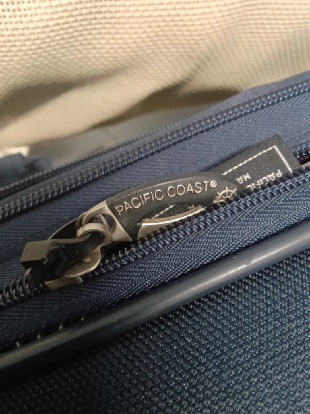 Pacific Coast Navy Blue Suitcase - photo 3