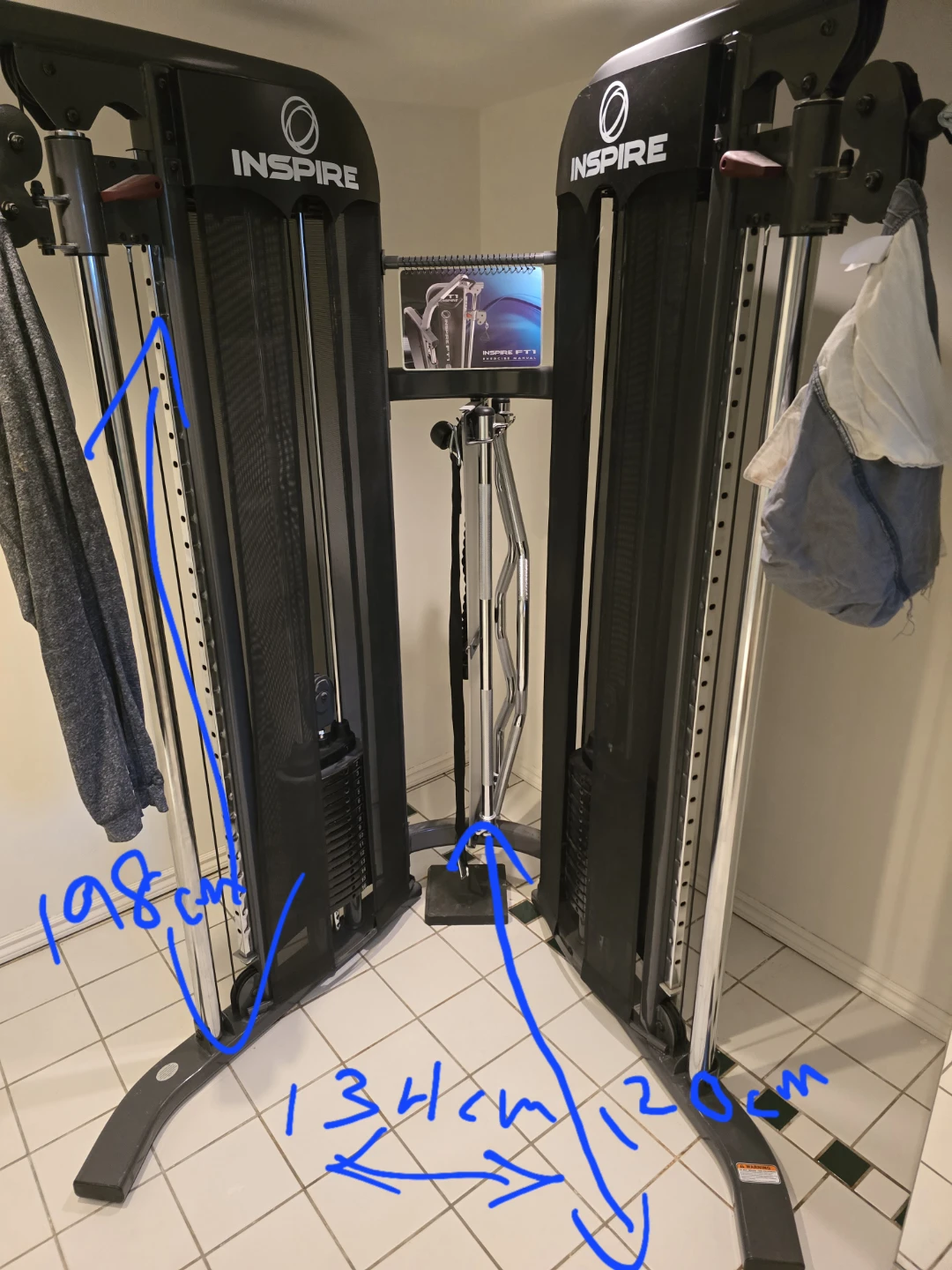 Home gym - Inspire FT1 like new - photo 2