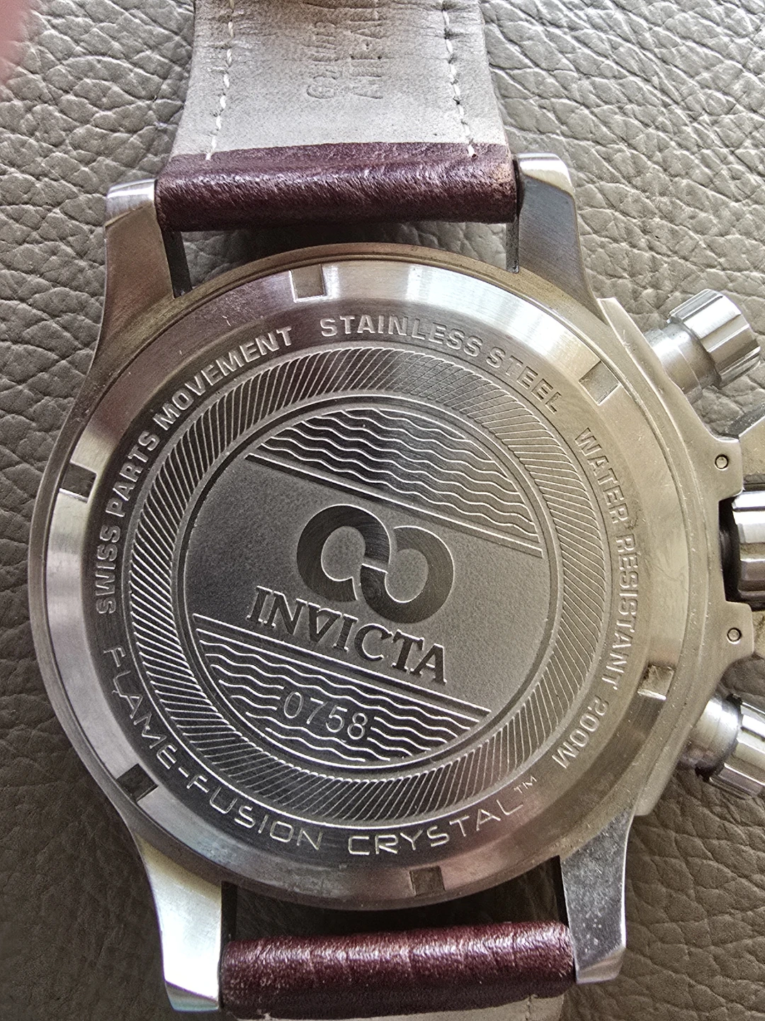 Invicta Watch - Yellow Dial model 0758 - photo 4