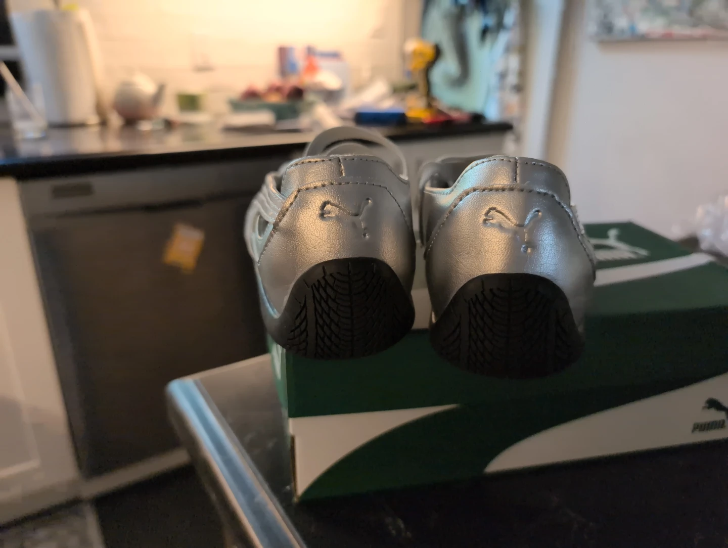 Puma Silver Ballet Flats - photo 3