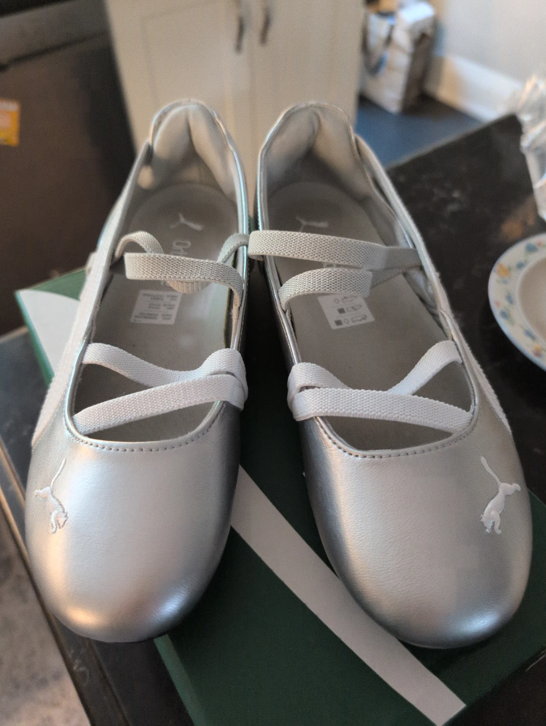Puma Silver Ballet Flats - photo 5