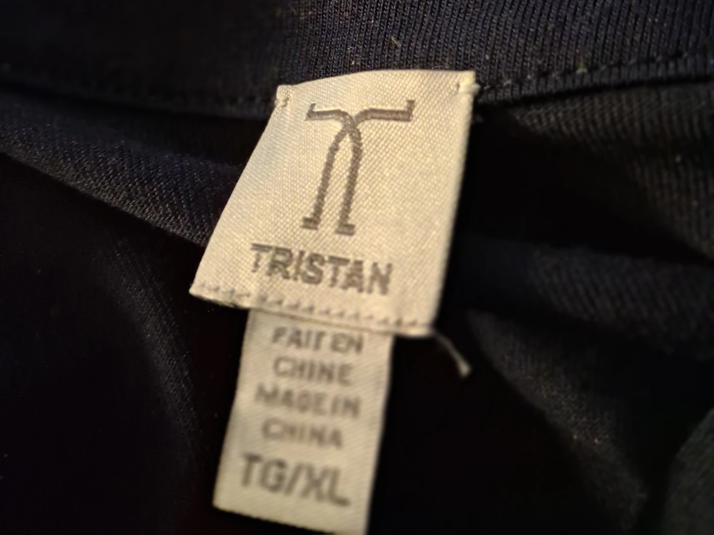 Tristan navy blue Cardigan top - photo 3