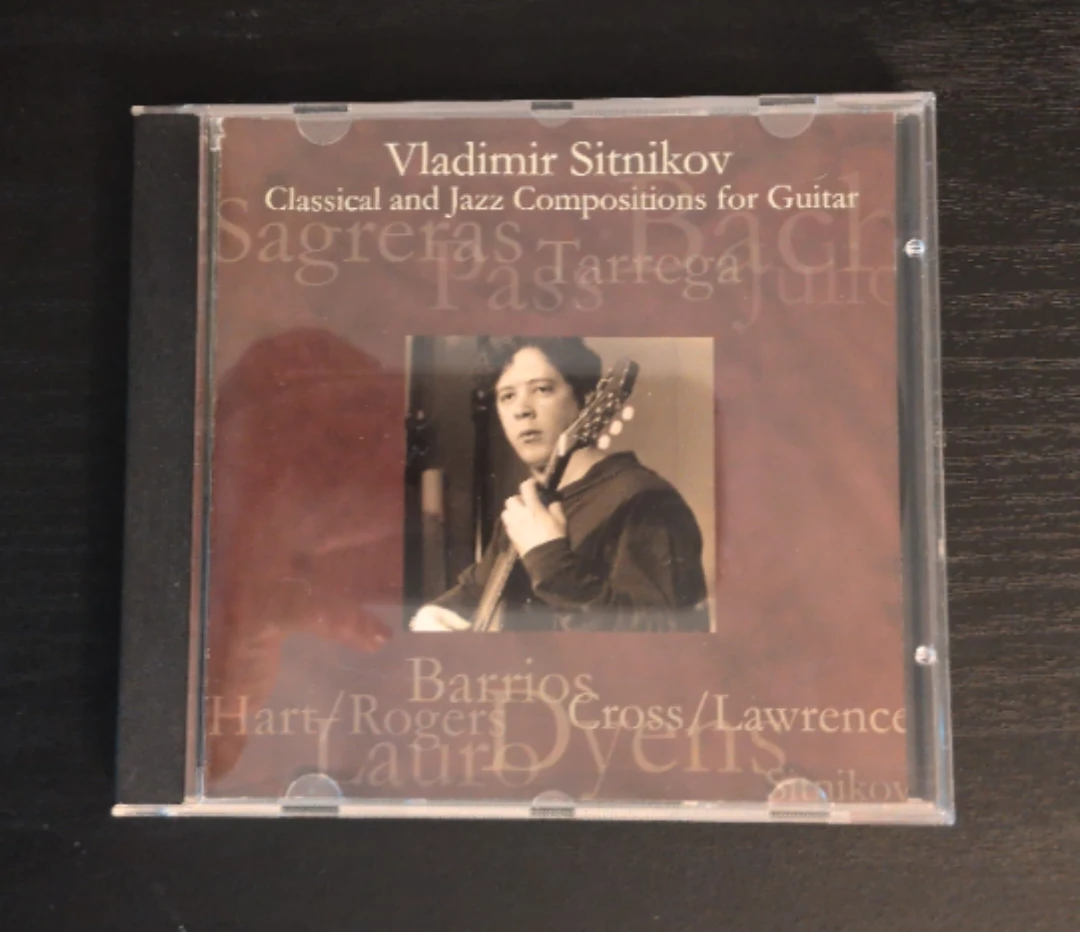 Vladimir Sitnikov Classical and Jazz Compositions for Guitar CD