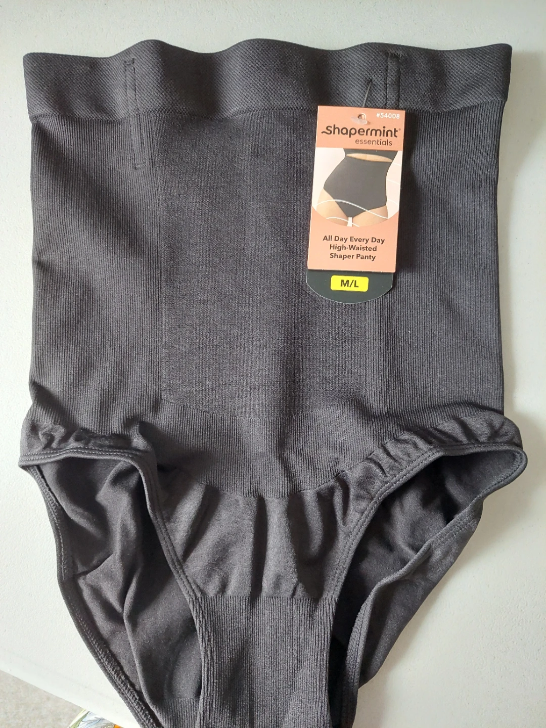 Shapermint Essentials High-Waisted Shaper Panty M/L Black - photo 3
