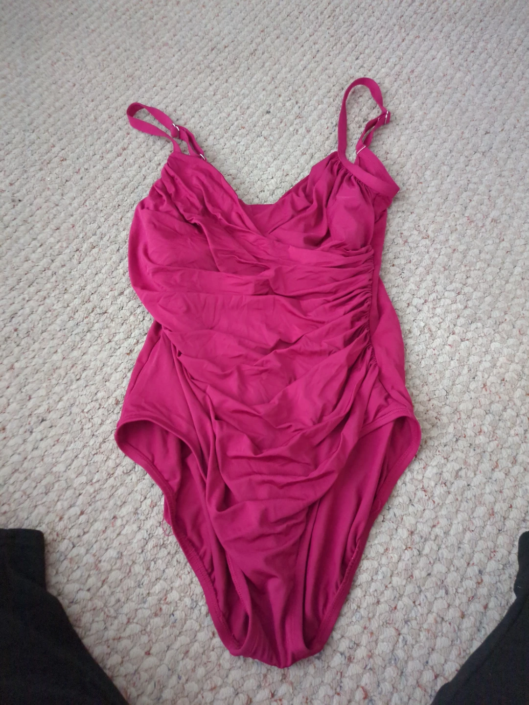 Women's Pink One-Piece Bodysuit Size 14