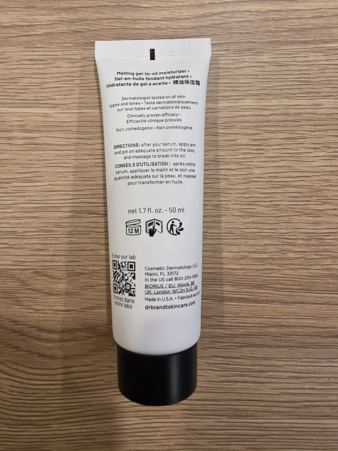 Dr. B LAB Melting Gel-to-Oil Moisturizer - 50 ml - photo 2