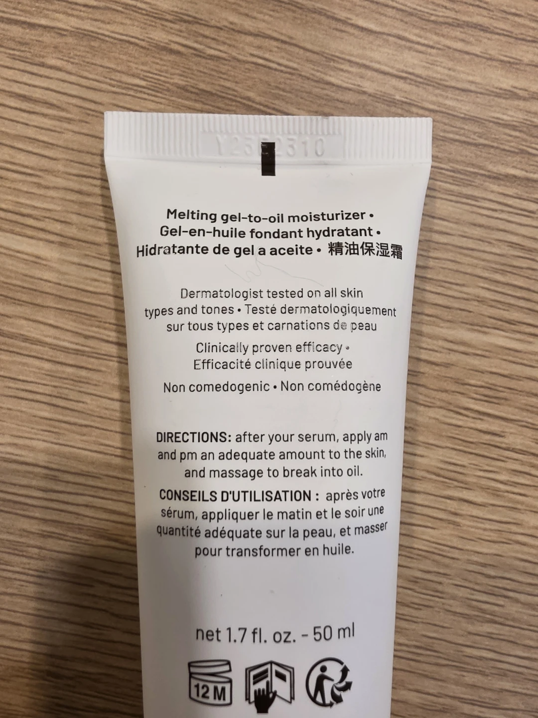 Dr. B LAB Melting Gel-to-Oil Moisturizer - 50 ml - photo 3