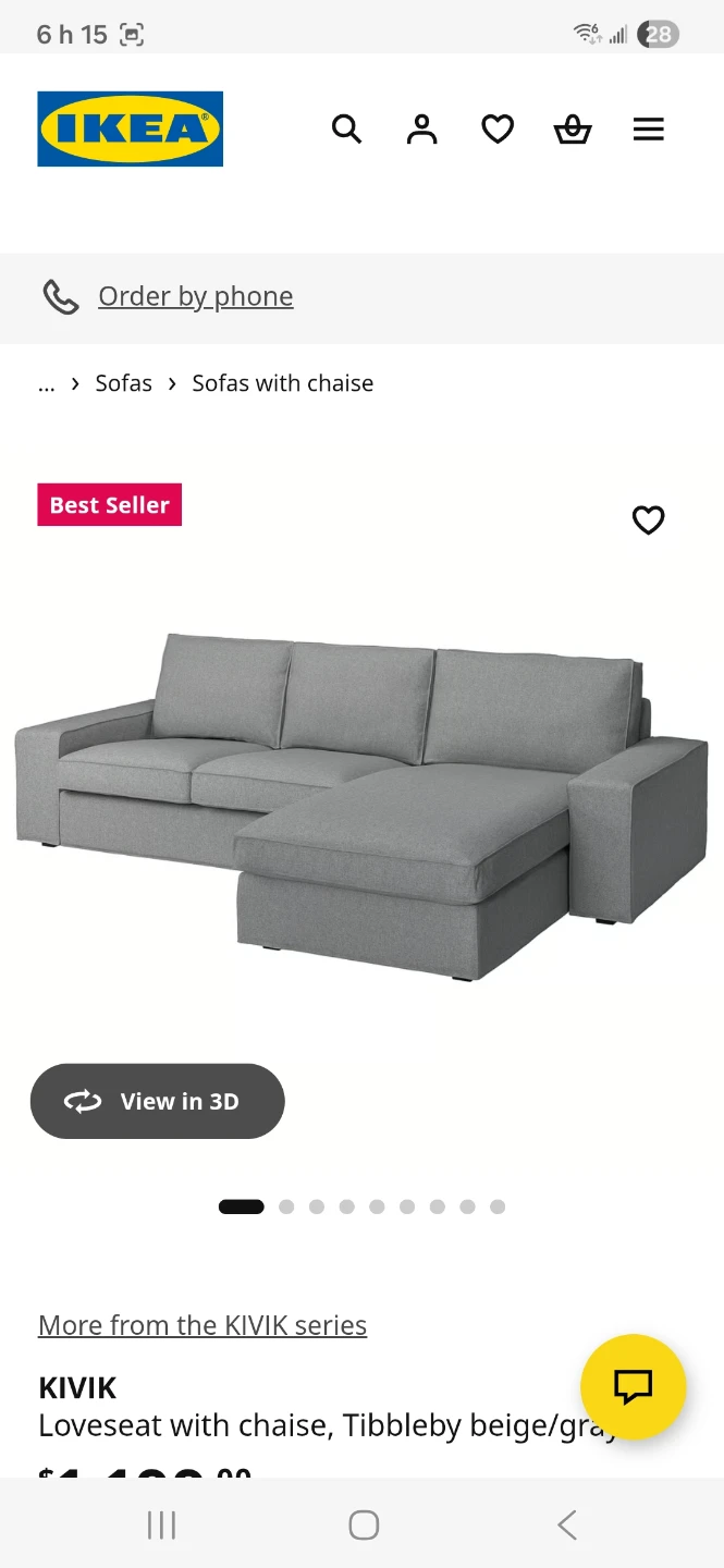 Sectional sofa - photo 3