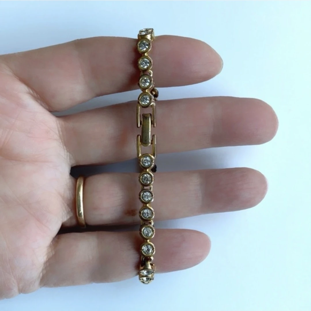SWAROVSKI Vintage Swan Tennis Bracelet - photo 3