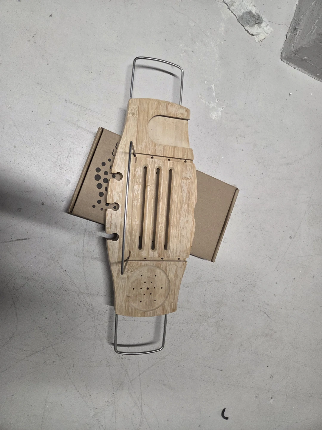 Bamboo Bath Caddy Tray - photo 2