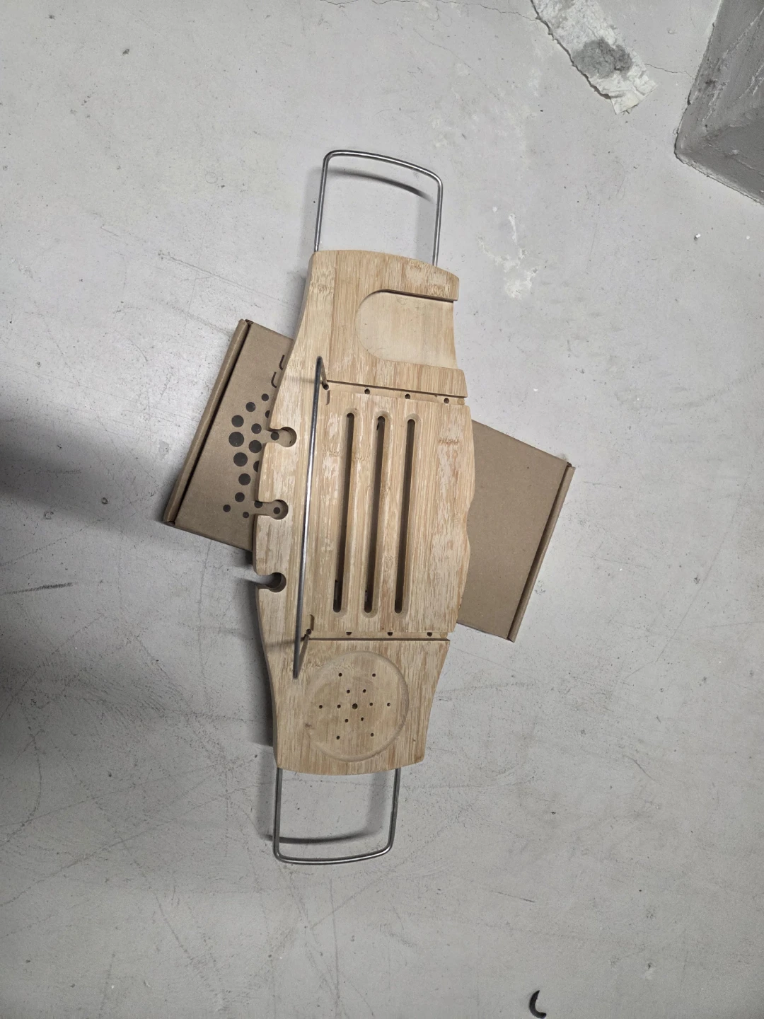 Bamboo Bath Caddy Tray - photo 4