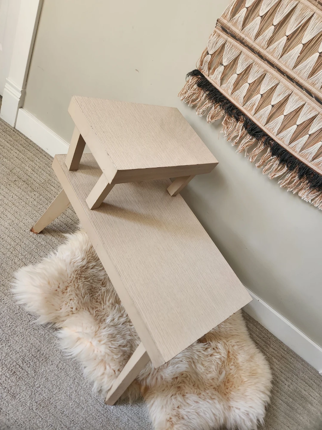 1950s 2 Tiered Side Table - photo 2