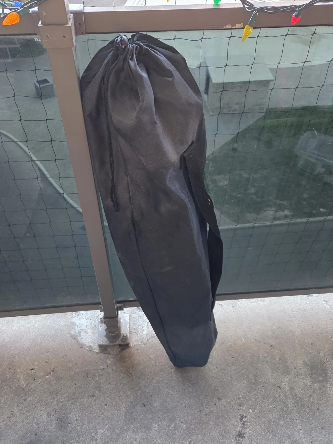 Black Portable Folding Camping Chair ⚽️ - photo 3
