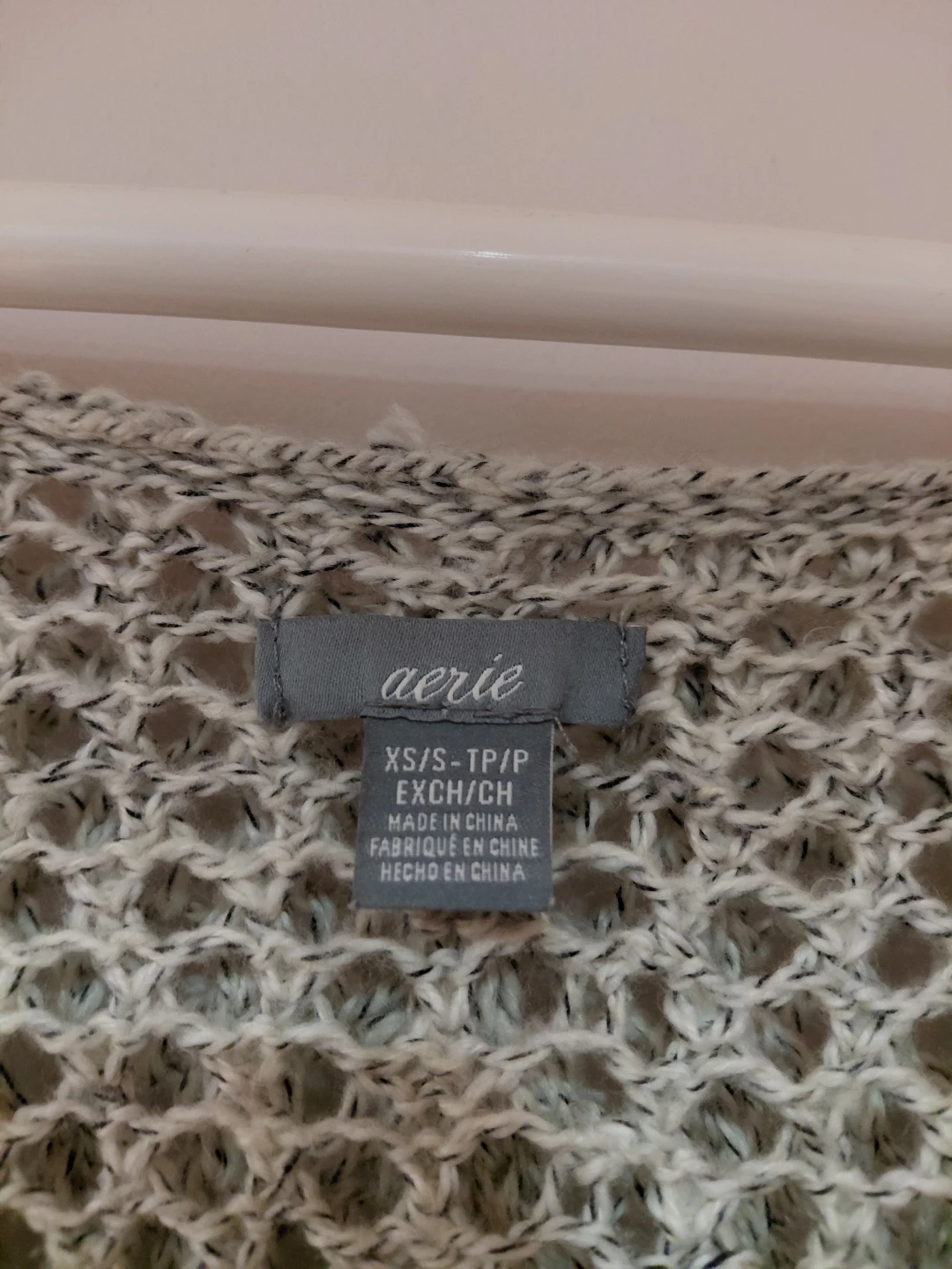 Aerie Open Knit Hooded Cardigan - photo 3