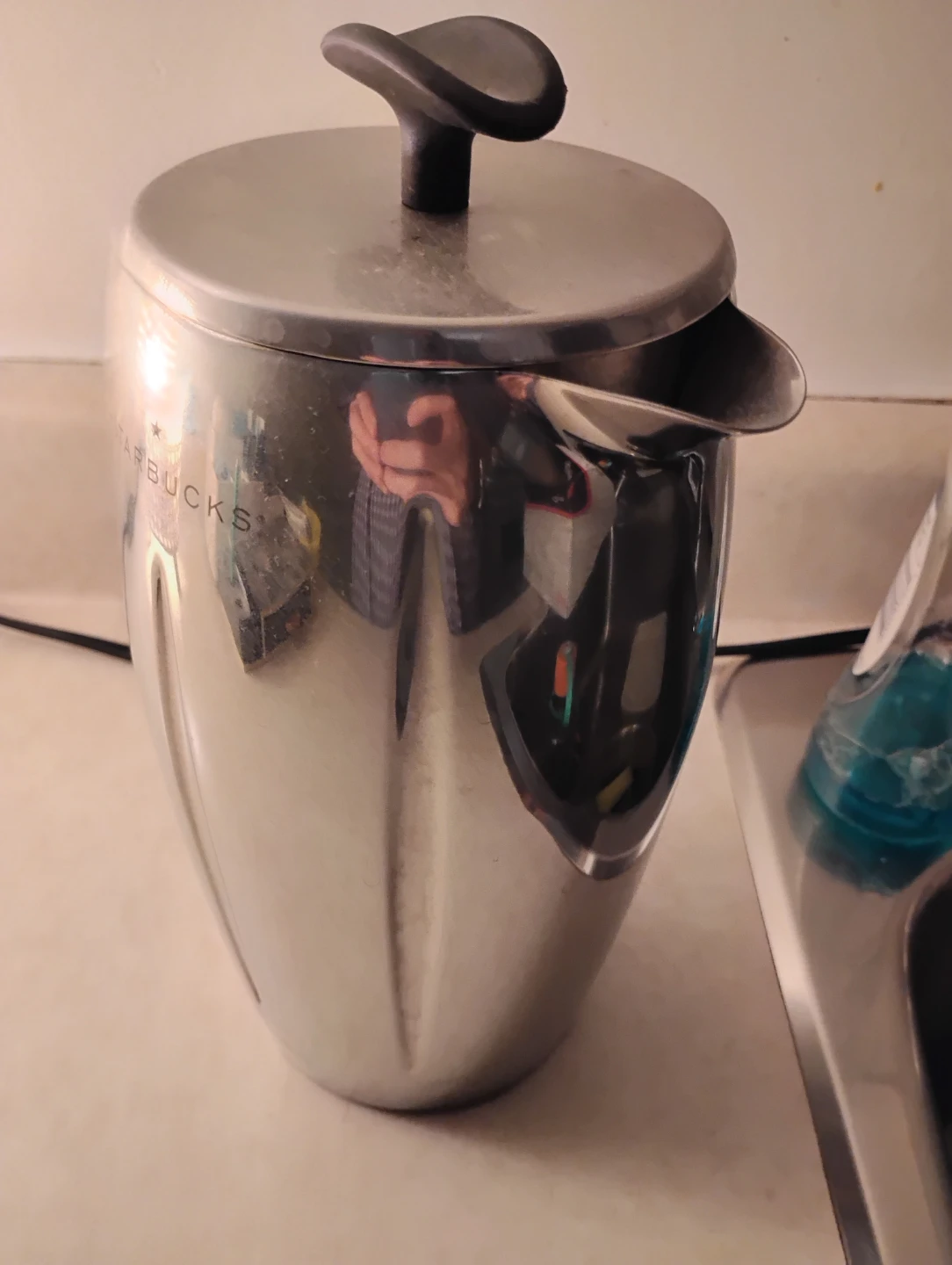 Starbucks Stainless Steel French Press like new - photo 5