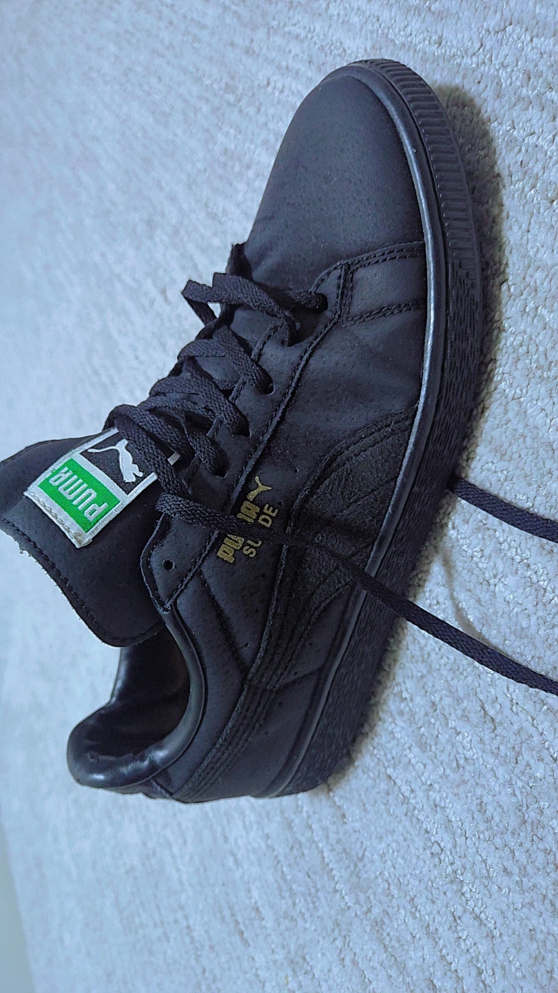 Puma Suede Classic Men's Sneakers - Black ⚽