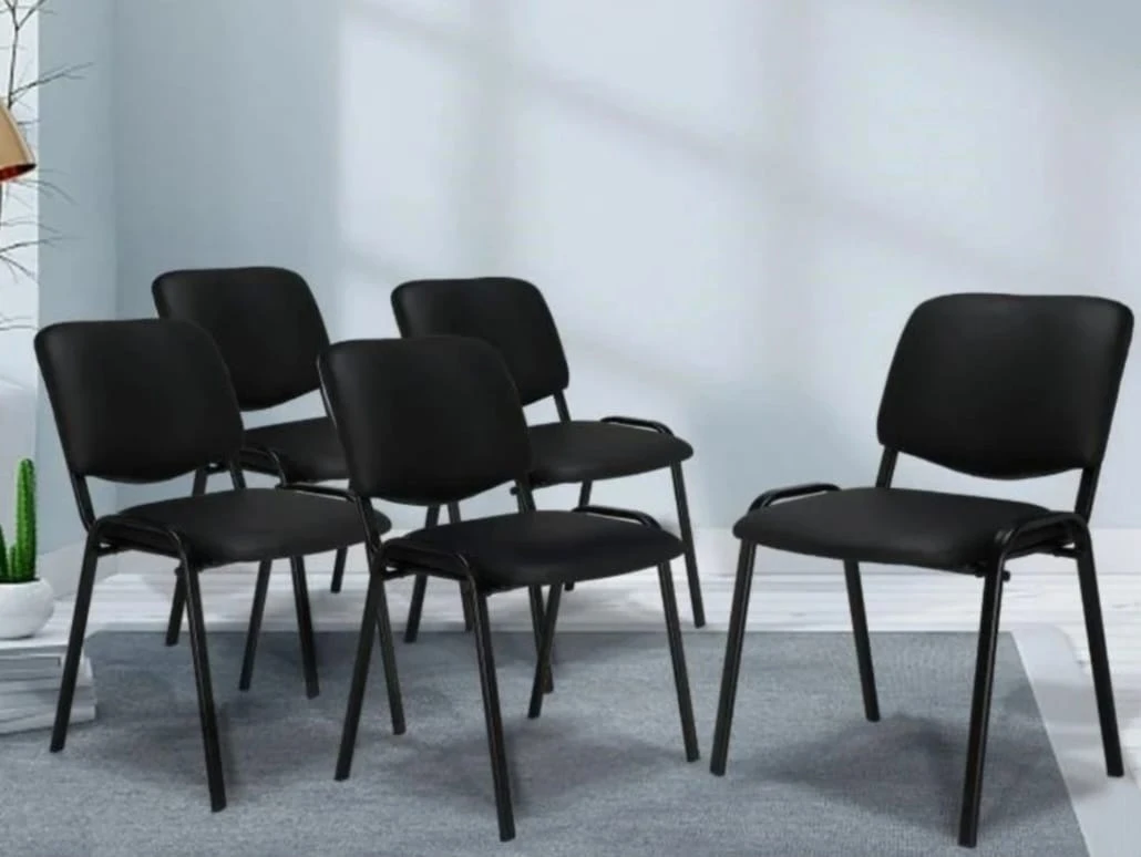 Black Guest Chairs - Set of 5