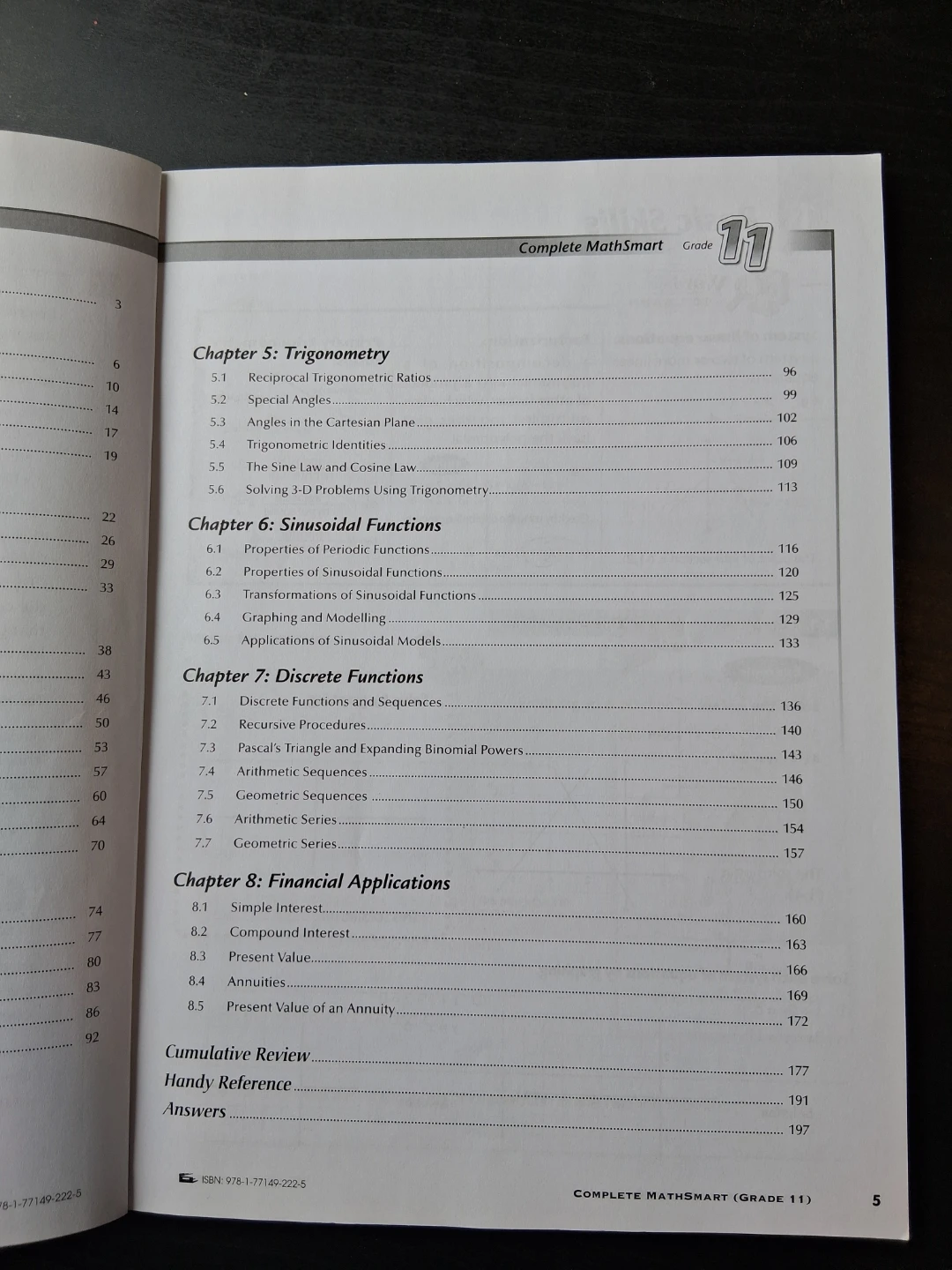 Complete MathSmart Grade 11 and Grade 12 Workbook - photo 5