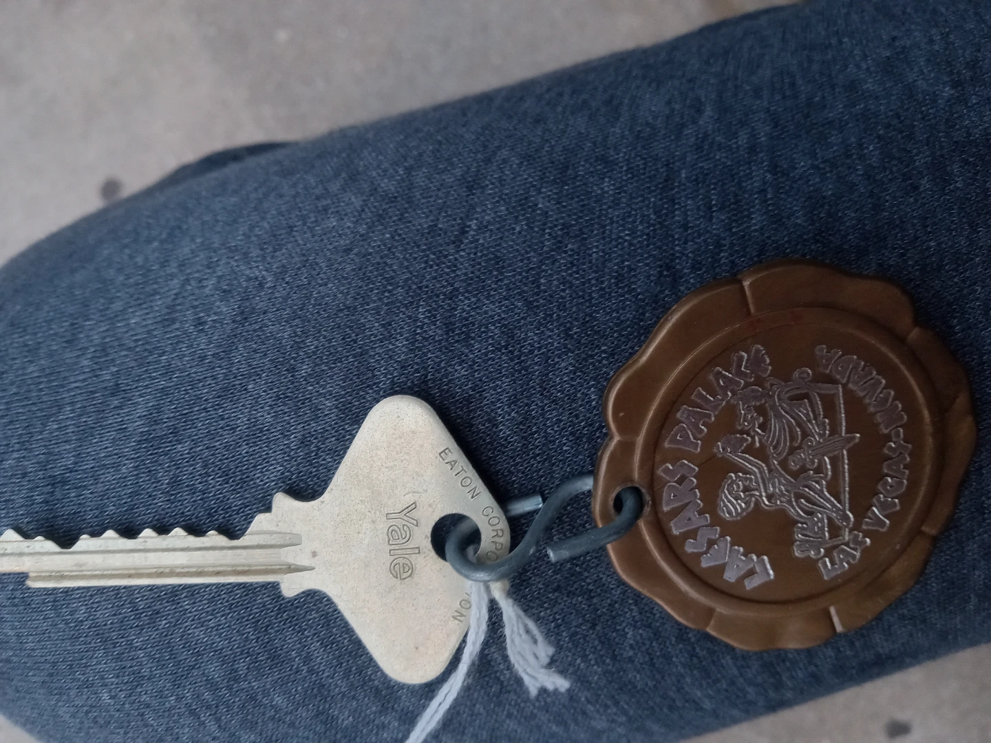 Yale Key with Palace Las Vegas Fob