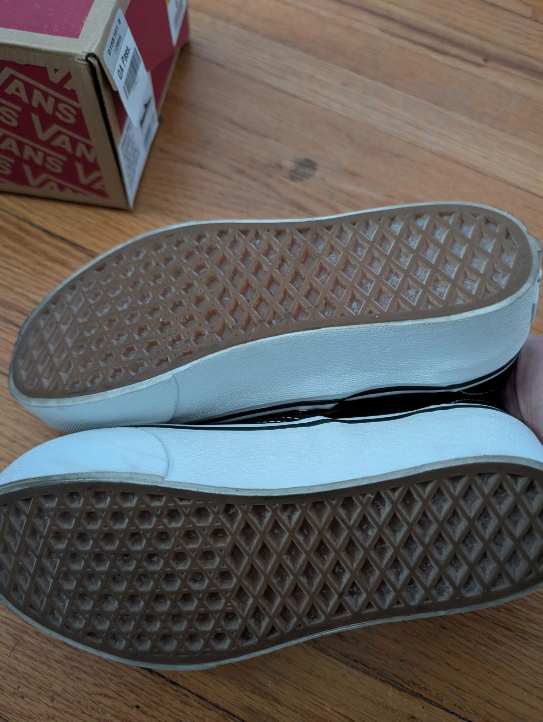 Vans Classic Slip-On Platform Shoes Black/True White - photo 3