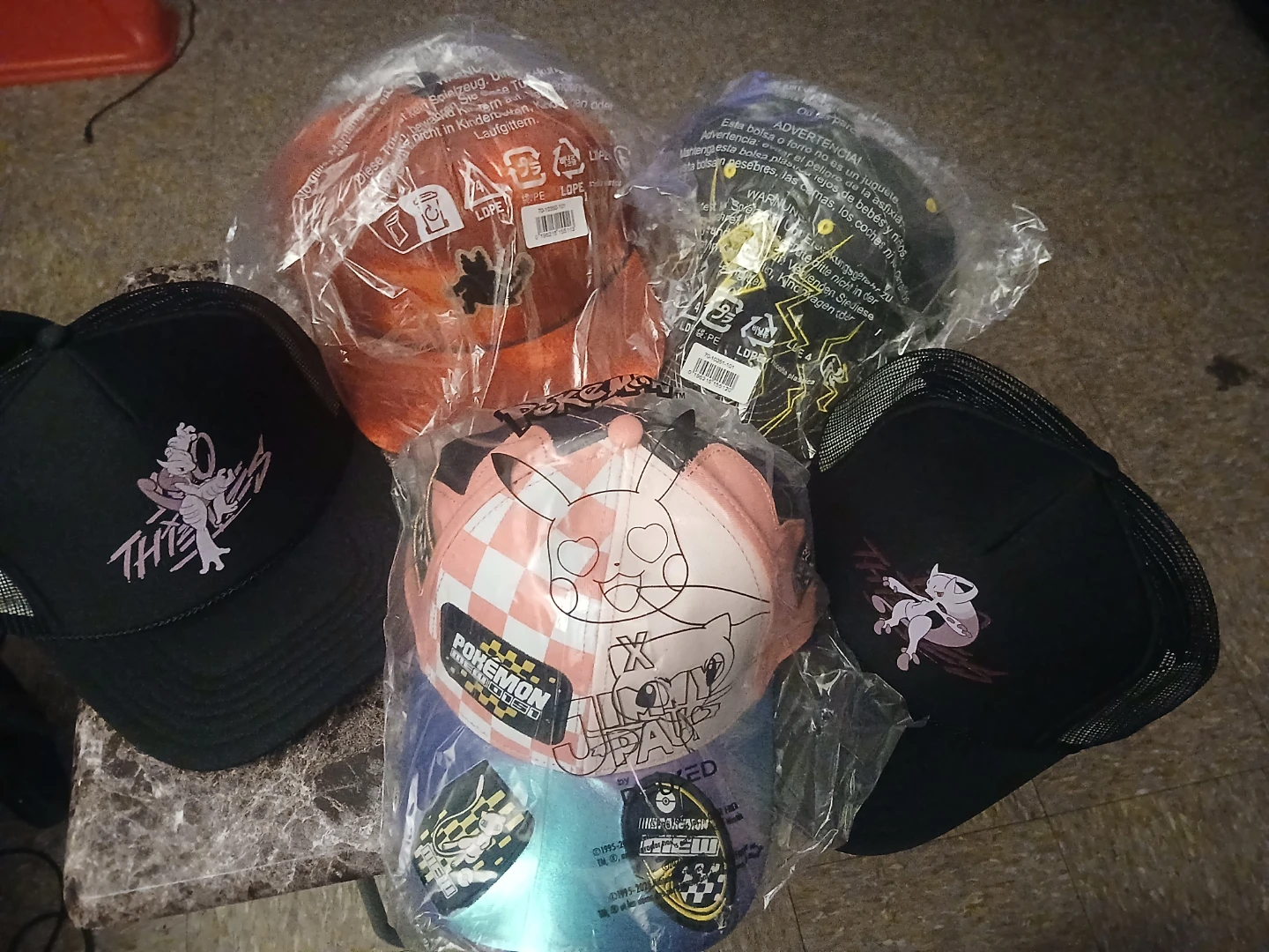 Pokémon Hat collection