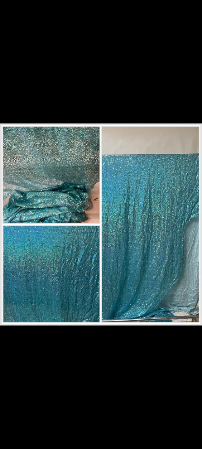Sparkly Fabric Material