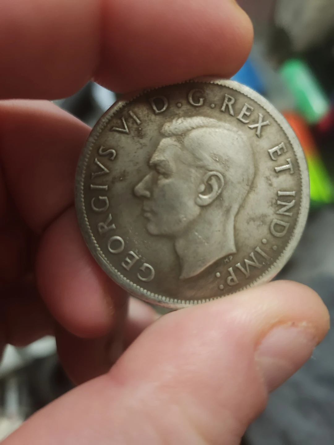 1947 Canadian Dollar Coin - photo 2