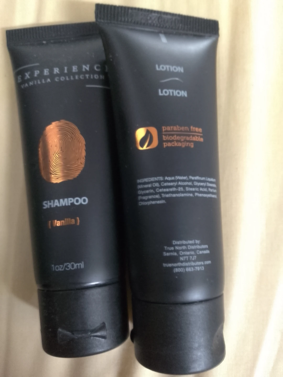Set of Experience Vanilla Collection Shampoo + Lotion ⚽