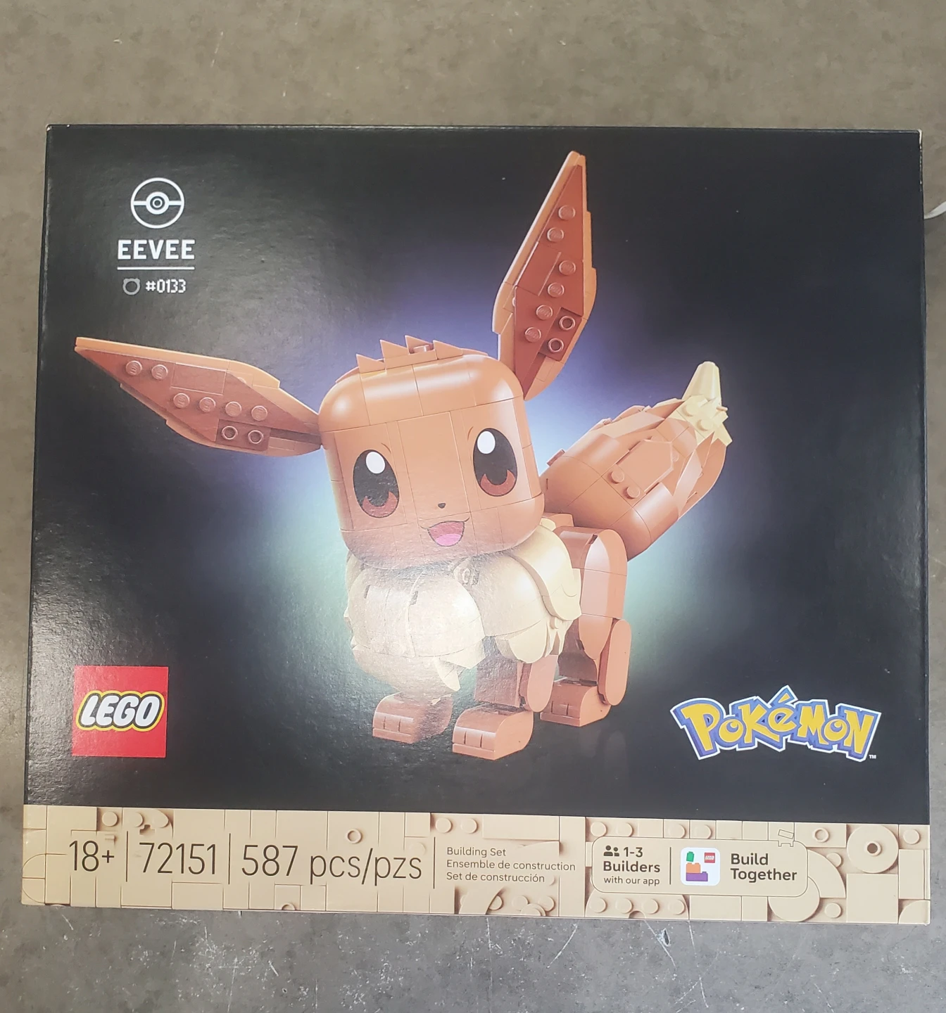 LEGO Pokémon Eevee Building Set 72151