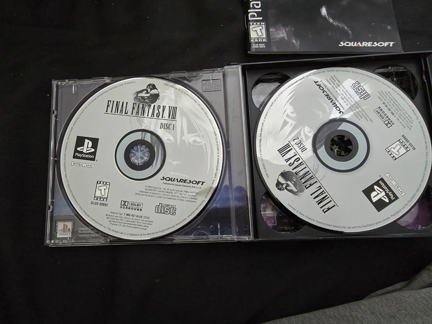 Final Fantasy VIII PlayStation 1 Game - photo 3