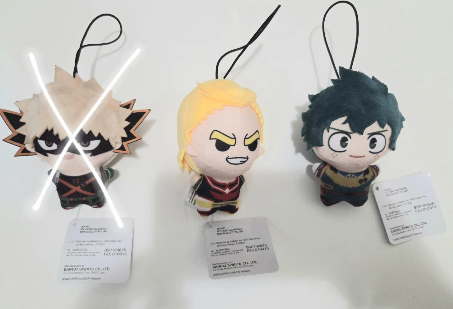 My Hero Academia mini Mascot Plush
