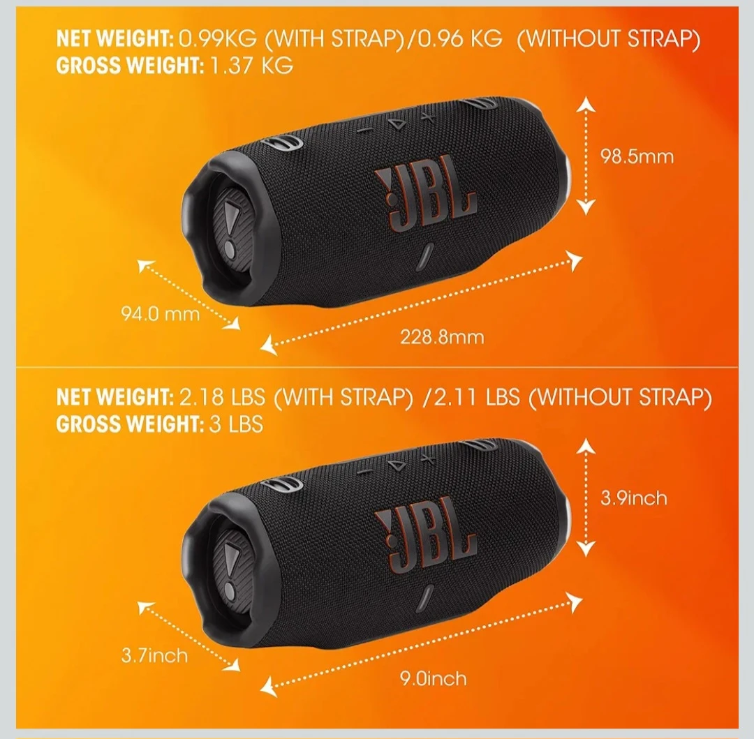 JBL Charge 5 Portable Waterproof Speaker - photo 5