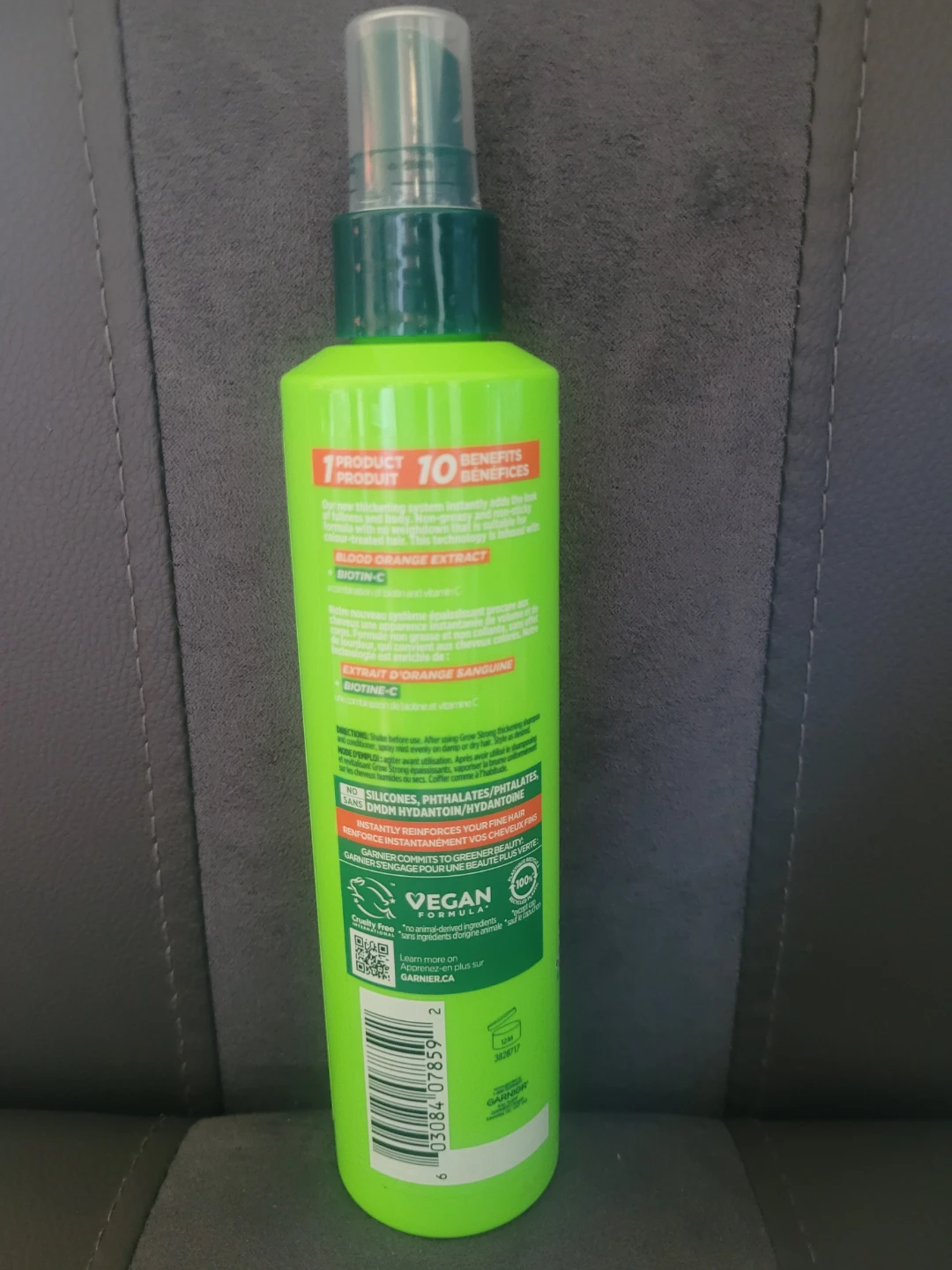 Garnier Fructis Grow Strong 10-in-1 Leave-In Treatment - photo 2