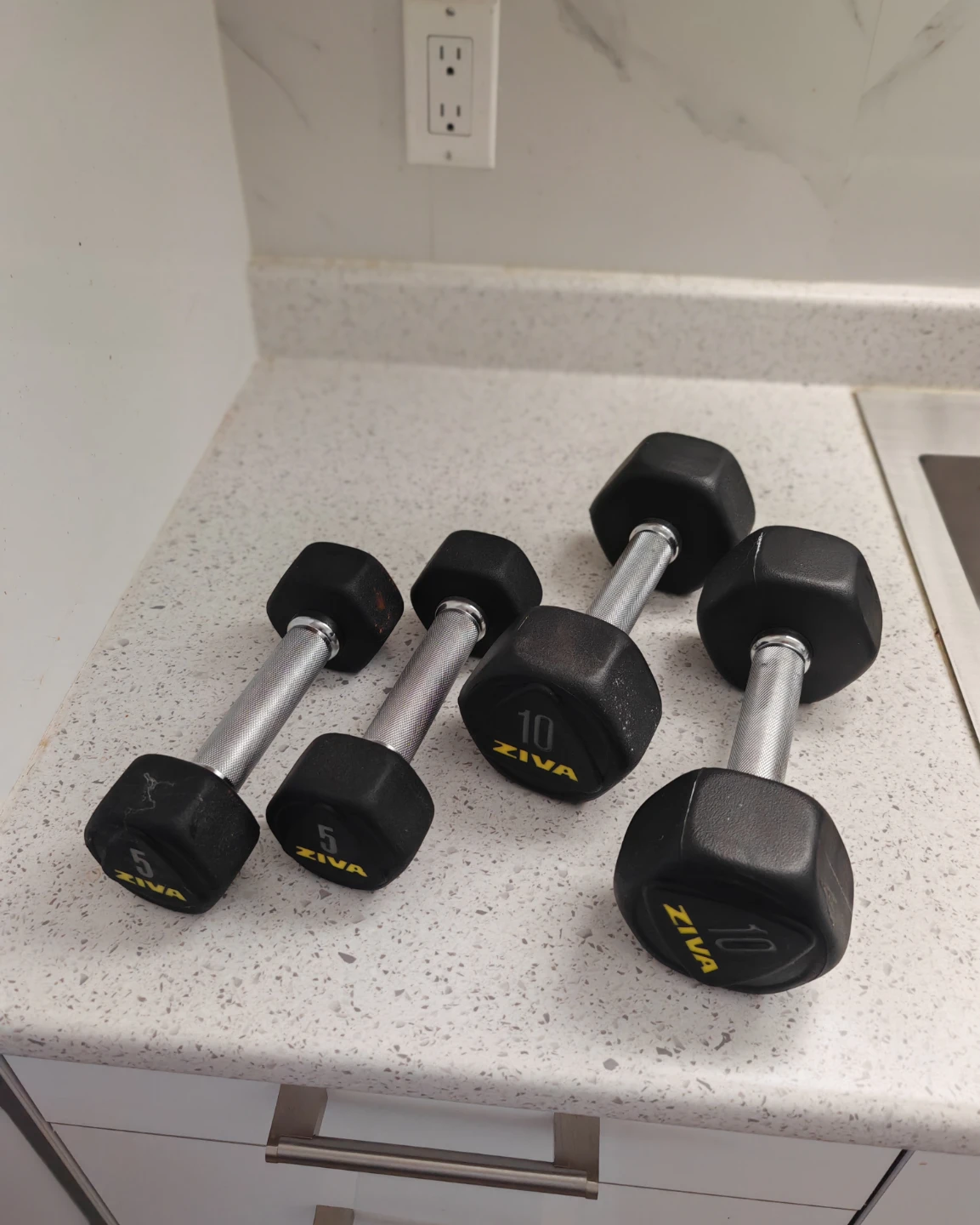 Ziva Dumbbells (5lb and 10lb)