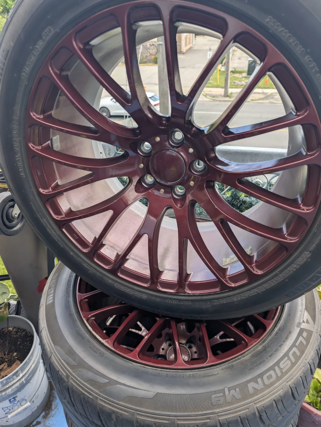 ​19" Inforged IFG3 Wheels (5x114.3) – Candy Apple Red - photo 3