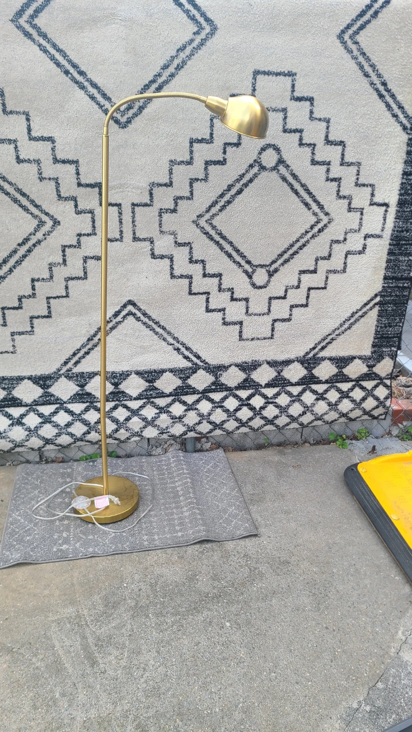 Gold Floor Lamp