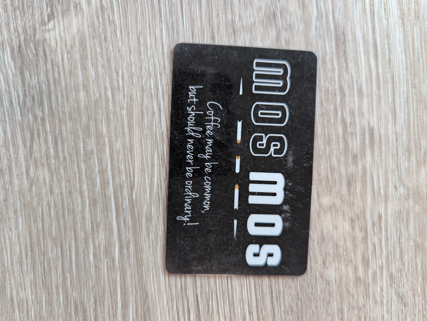 ⚽ MOSS MOSS Coffee Card