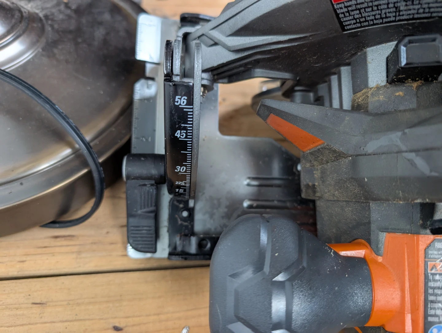 RIDGID 18V Cordless Circular Saw - photo 2