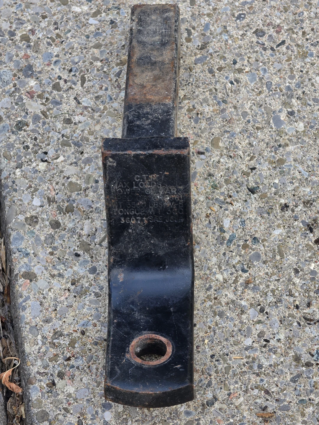 Hitch Receiver Drop/Rise Bar