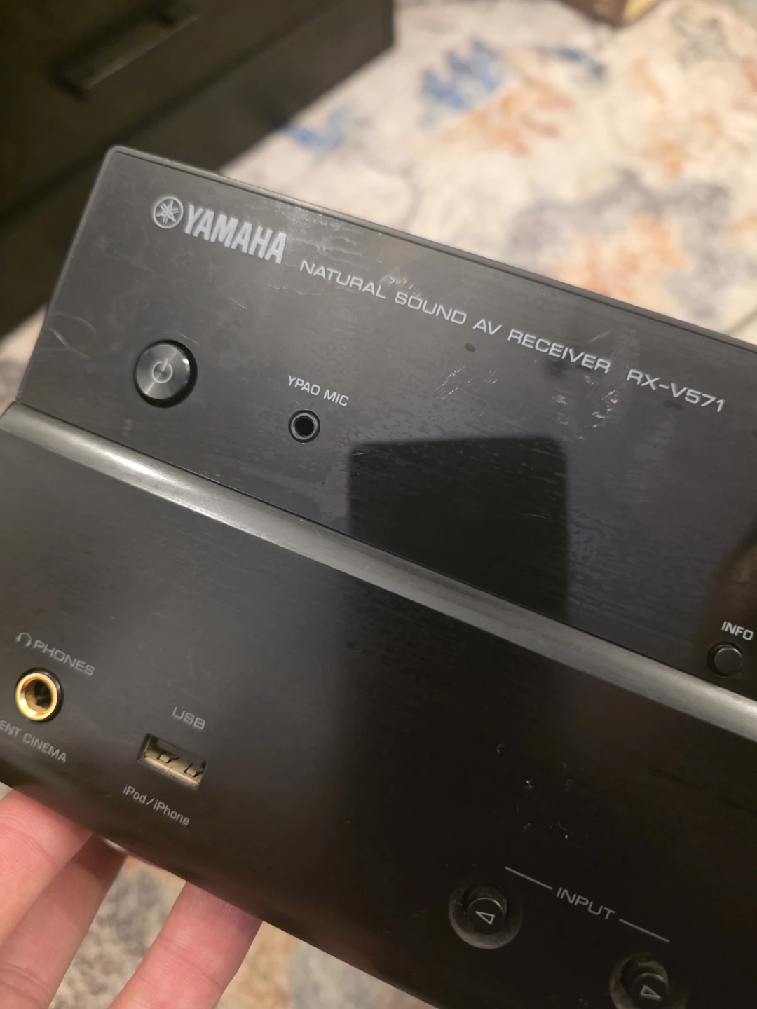 Yamaha Natural Sound AV Receiver RX-V571