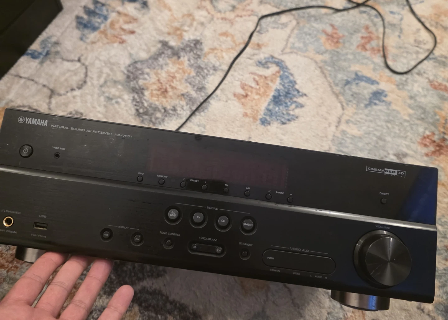 Yamaha Natural Sound AV Receiver RX-V571 - photo 5