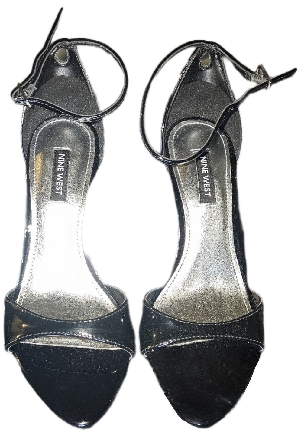 Nine West Black Patent Ankle Strap Heels⚽️ - photo 2